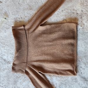 Off the shoulder sweater